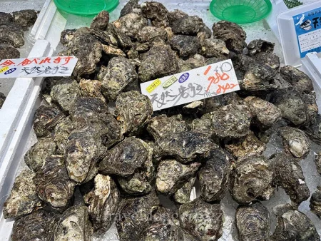 新潟ふるさと村の牡蠣