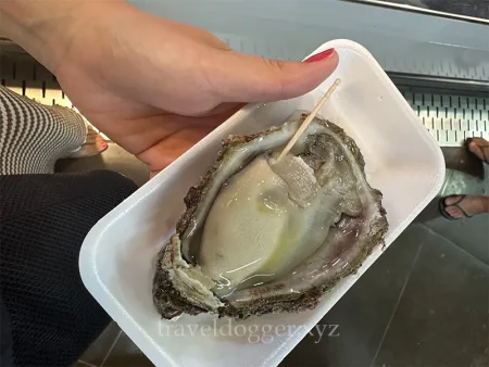 大きいぶりんとした牡蠣