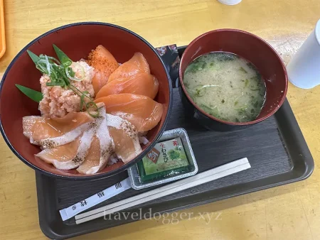 鮭づくし丼